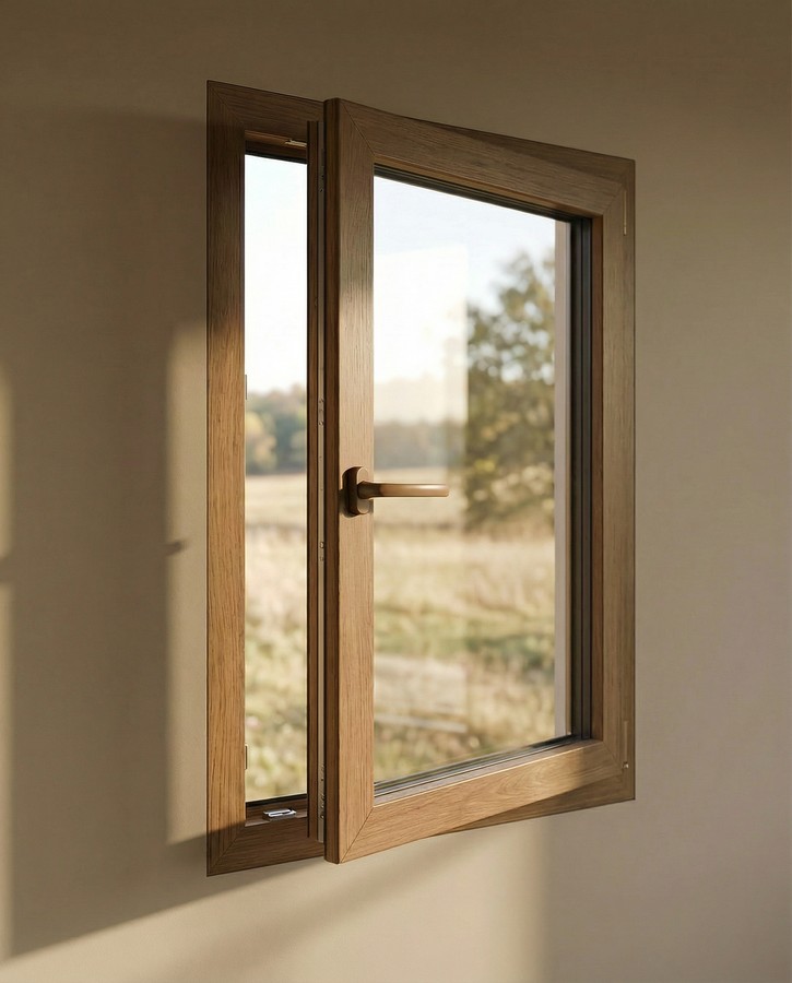 Janela de Abrir (Giro) — Horizonte Esquadrias de PVC