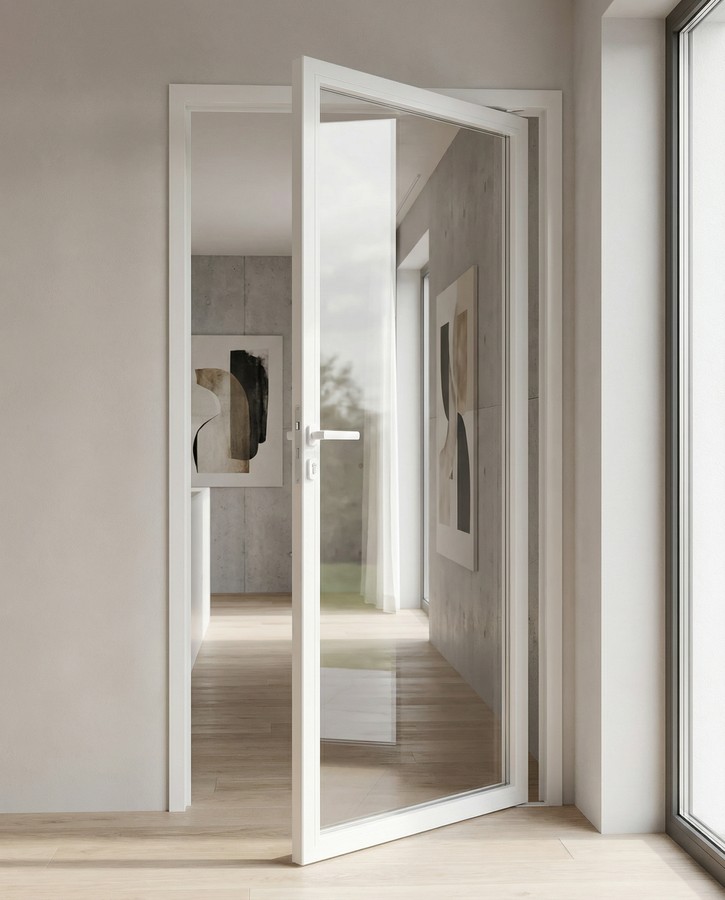 Porta de Abrir (Giro) — Horizonte Esquadrias de PVC