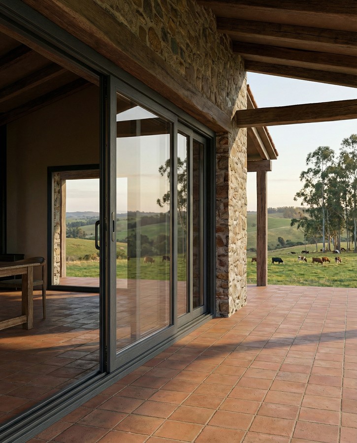 Porta de Correr — Horizonte Esquadrias de PVC